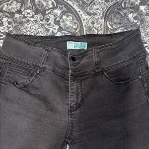 Wax Jean Women's Dark Gray High Rise Jeans